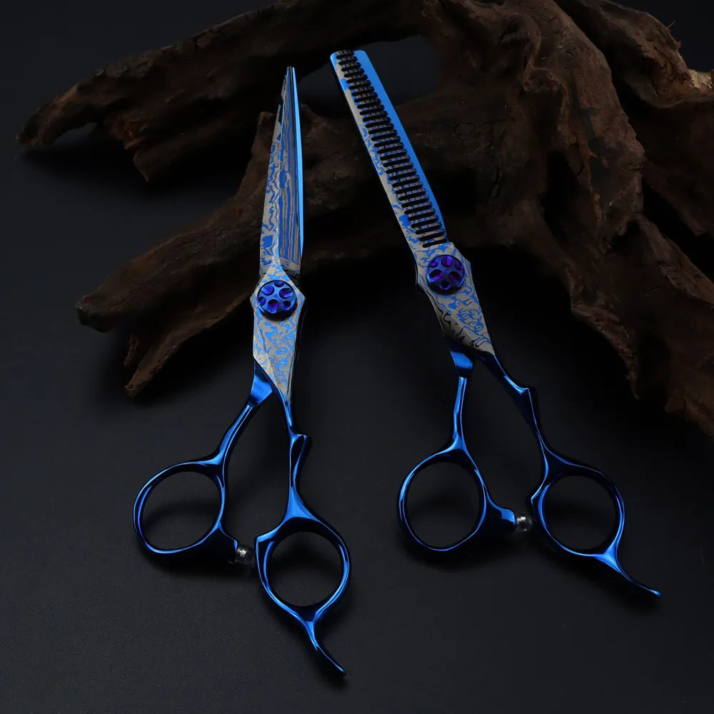 Kuroko Noir Series 6" Japanese Steel Hairdressing Scissors