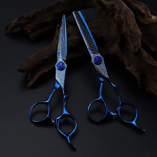 Kuroko Noir Series 6" Japanese Steel Hairdressing Scissors