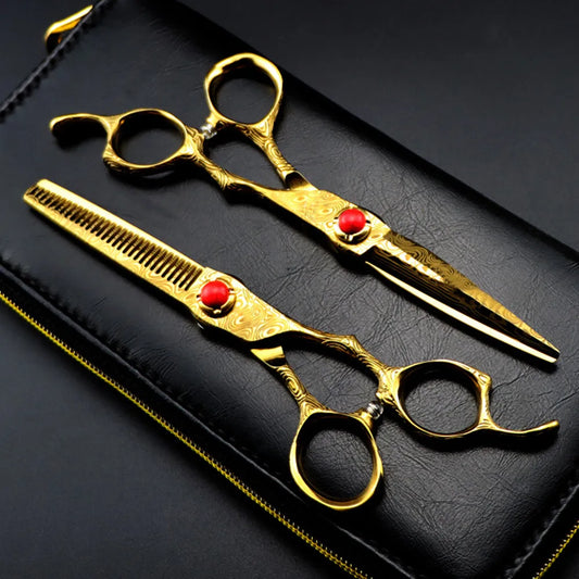 Shinobi Stealth Series 6" Japanese Steel Hairdressing Scissors