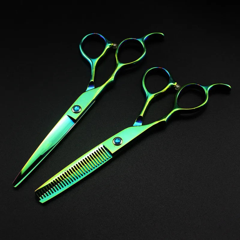 Akari Glow Series 6" Japanese Steel Hairdressing Scissors