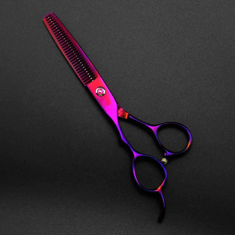 Hana Flower Series 6" Left Handed Japanese Steel Hairdressing Scissors
