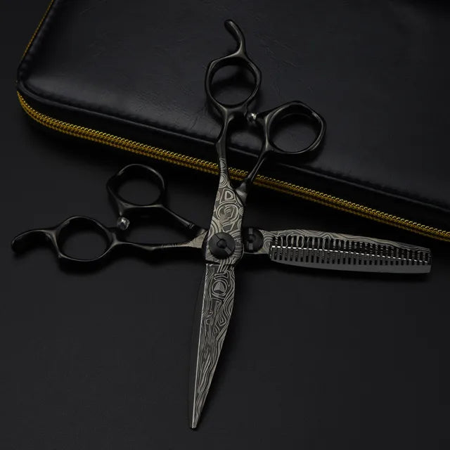 Tsukiya Twilight Series 6" Japanese Steel Hairdressing Scissors
