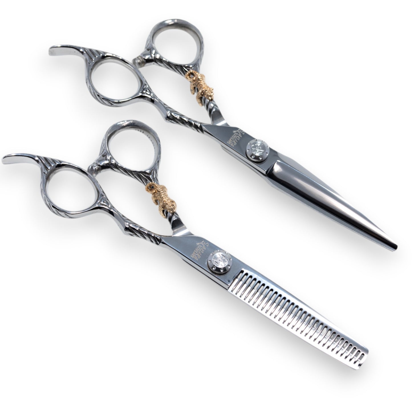 Sakura Blossom Series 6" Japanese Steel Hairdressing Scissors