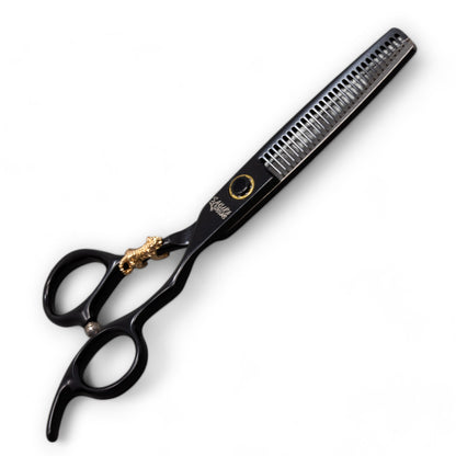 Kuroku Noir Series 6" Japanese Steel Hairdressing Scissors