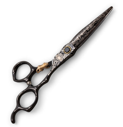 Ganbatte Series 6" Japanese Steel Hair Scissors