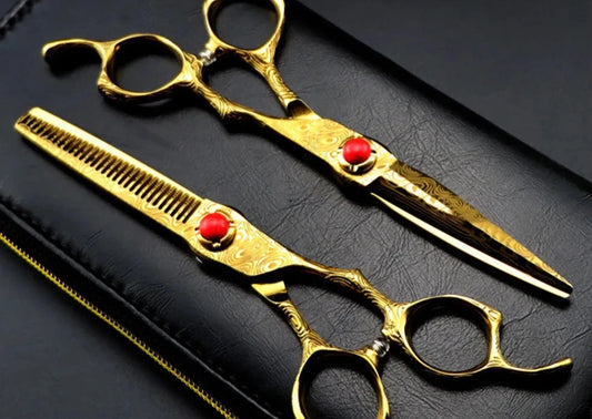 Shinobi Stealth Series 6" Japanese Steel Hairdressing Scissors